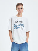 Varsity Vintage Graphic Over Fit T-shirt