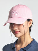 Varsity Vintage Cursive Tone-on-tone Unstructured Ball Cap