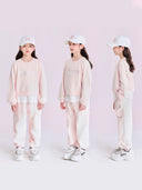 Varsty Girl's Layered Sweatshirt Set