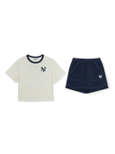 [cool Field] Street Basic Logo T-shirt Set (girl)