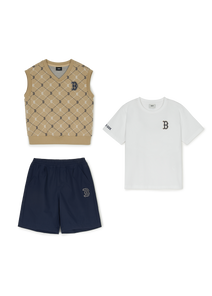 Dia Monogram Vest Short Slv 3 Set
