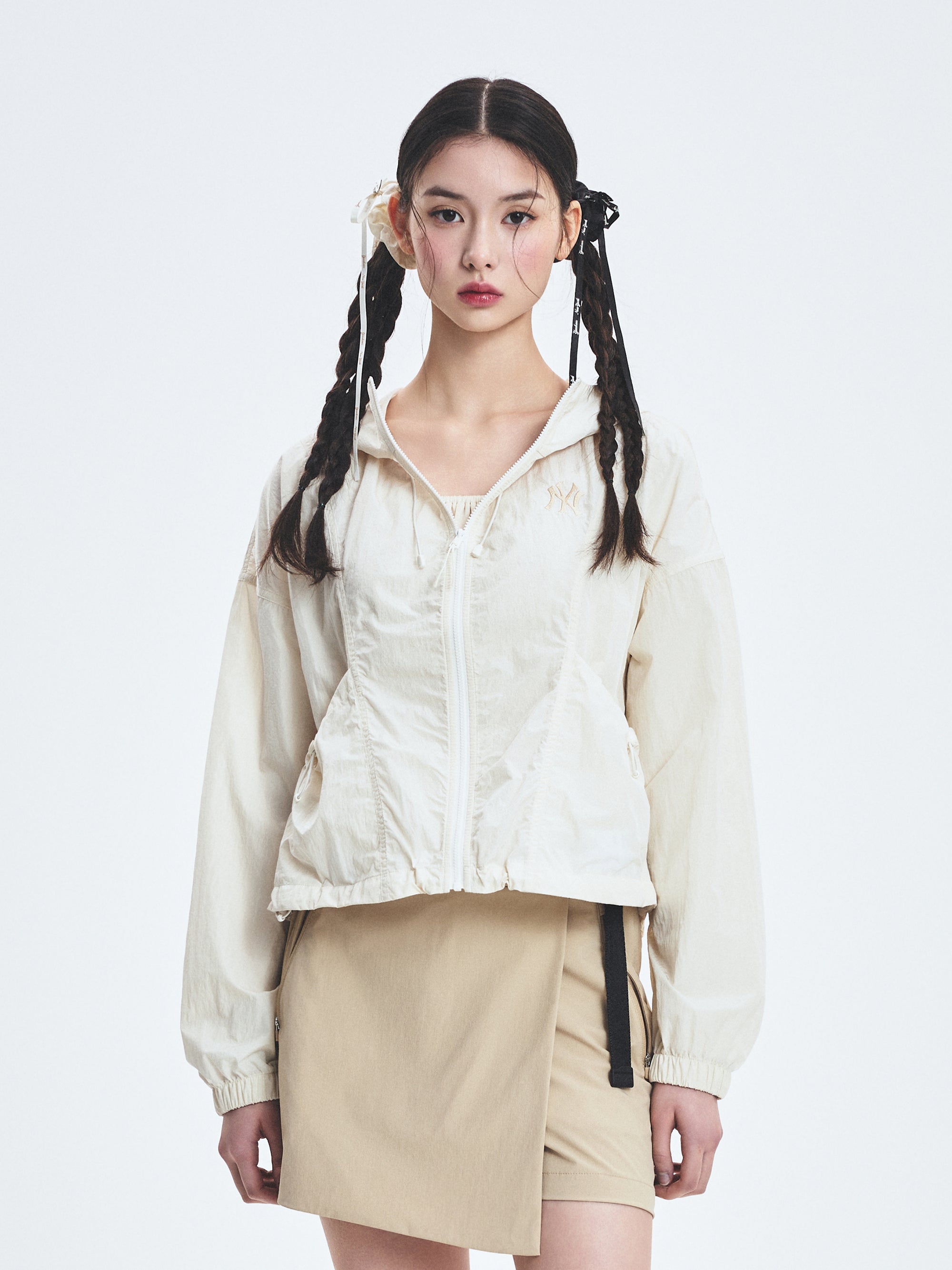 MLB korea■新作*WOMEN'S GORPCORE SHIRRING WINDBREAKER Women's Gorpcore Shirring Windbreaker – MLB