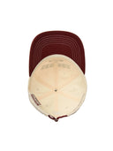 Varsity Lettering Color Block Unstructured Ball Cap