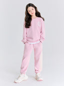 Street Logo Layered Sweatshirt Set