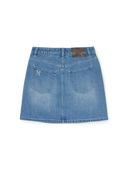 Women's Varsity Logo Denim Skirt