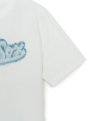 STREET MONOGRAM DENIM CURSIVE T-shirt