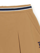 Varsity Sportive Ripstop Pleates Skirt