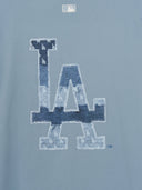 Vintage Denimlike Monogram Big Lux Over Fit T-shirt