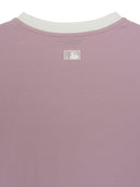 Women's Basic Small Logo Ringer T-Shirts