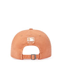 Vintage Demage Curve Logo Unstructured Ballcap