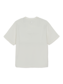 Varsity Cursive Woven Short Sleeve Sweatshirt
