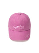 Varsity Vintage Cursive Tone-on-tone Unstructured Ball Cap