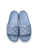 Mounder Denim Monogram Slide