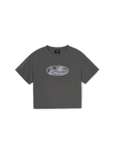 Vintage Monogram Girl's Cropped T-shirt