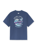 Summer Vintage Washing Graphics Over Fit T-shirt