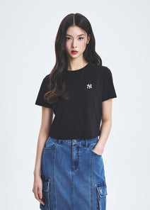 Women's Basic Crop T-shrts