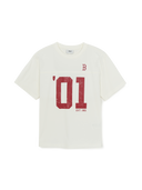 Sportive Varsity Number Artwork T-shirt Set