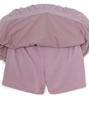 Women's Light Weight Cotton Touch Balloon Cargo Mini Skirt