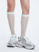 Summer Silky Loose Knee Socks