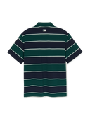 Varsity Stripe Over Fit Polo T-shirt
