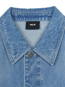 Varsity Over Sized Denim Jacket