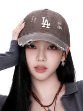 Damage Washing Unstructured Ball Cap