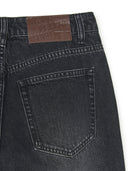 Women's Basic Wide Denim Pants