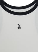 Women's Basic Ringer Ribbed Sleeveless Ops