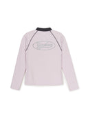 Varsity Girls Zip Up Rash Guard Set Up