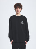 Basic Mega Logo Loose Fit Long Sleeve T-shirt