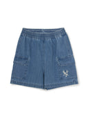 STREET BASIC STRIPED DENIM T-shirt SET(Girl's)