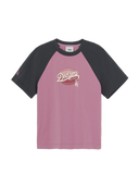 Women's Vintage Color Block Crop T-Shirts