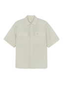 Street Vintage Washing Cotton Blend Short Sleeves Shirts
