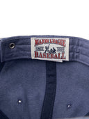 Varsity Lettering Washing Unstructured Ball Cap
