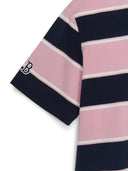 Varsity Stripe Over Fit Polo T-shirt