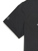 Women's Denimlike Lettering Big Lux Crop T-shirt
