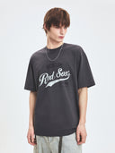 Varsity Vintage Graphic Over Fit T-shirt
