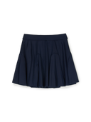 Basic Sportive Jersey Flared Skirt