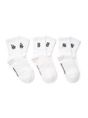 DAILY SMALL LOGO SOCKS 3PAIRS SET