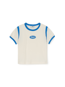 Vasrsity Round Logo Crop T-shirt (girl's)