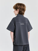 Basic Outdoor Stitches Short-slv Woven Shirt