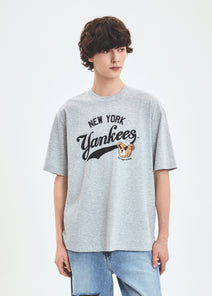 Letter Megabear Over Fit T-shirt