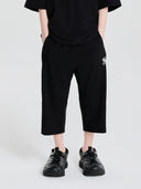 Basic Sportive Tricot Jogger Pants(3/4)