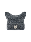 Loose Fit Melange Meowing Beanie
