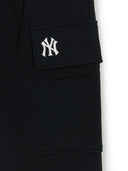 Basic Small Logo One Tuck Cargo Bermuda Pants
