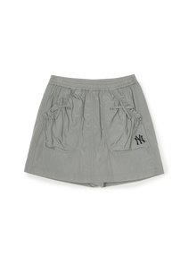 Outdoor Glossy Nylon Cargo Skirt