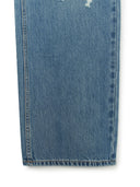 Mlb Hannam Women's Megagram Vintage Wide Denim Pants