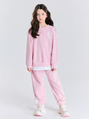 Street Logo Layered Sweatshirt Set