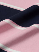 Varsity Stripe Over Fit Polo T-shirt