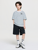 STREET BASIC STRIPED ARTWORK T-SHIRT SET